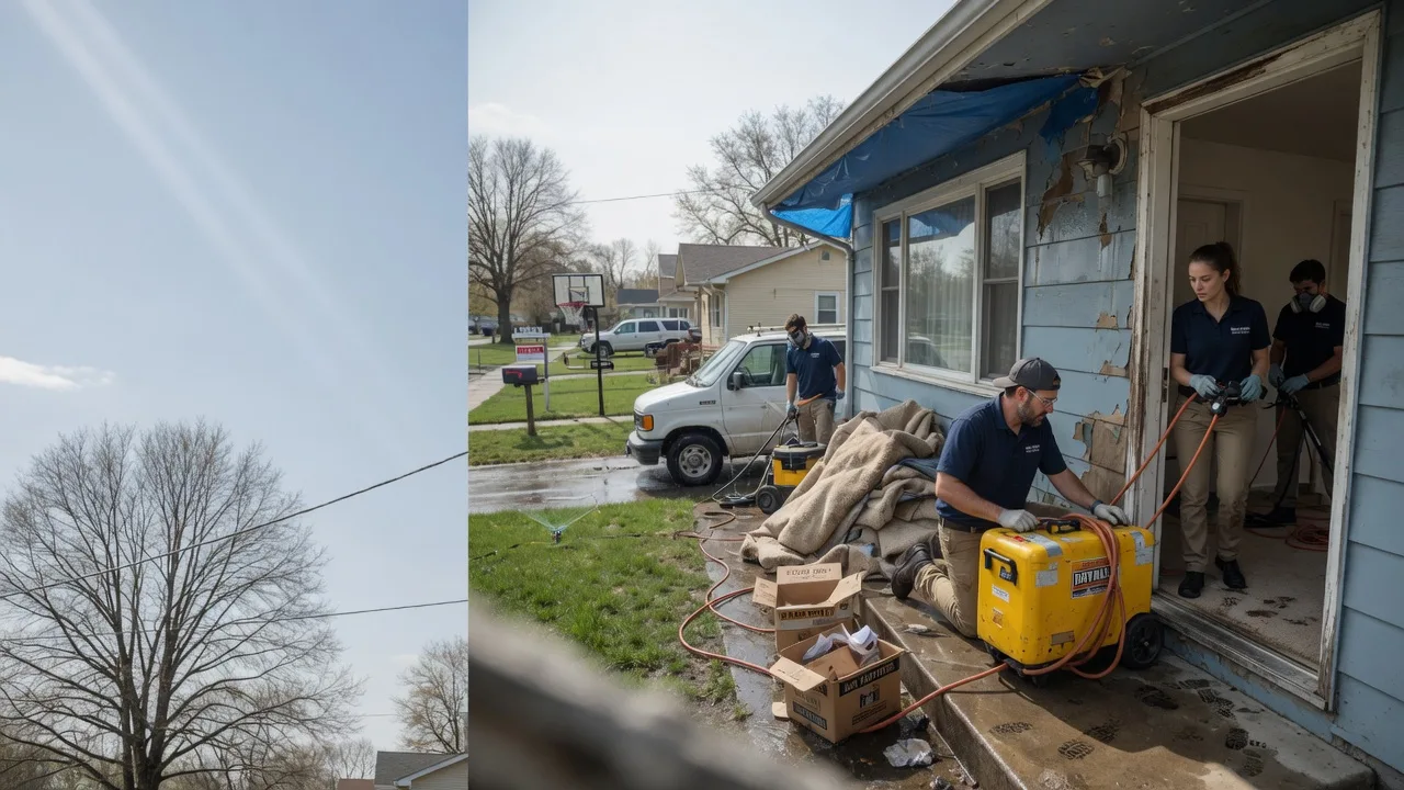 Basement Flood Cleanup in Sparrows Point, MD near me